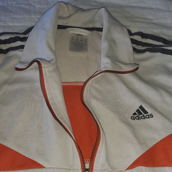Vintage Men's Adidas Full Zip Track Workout Jacket (Sz Med) - Picture 4 of 12